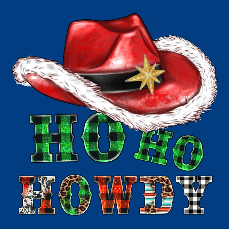 Ho Ho Howdy Christmas Hat Premium Sweatshirt by AdoDesignShop | Teevron