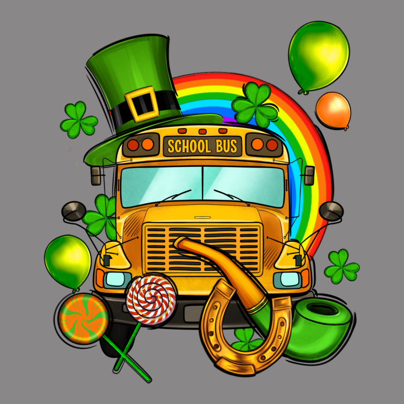 St. Patrick's School Bus Vintage Tee by OliviaCreatesArt | Teevron