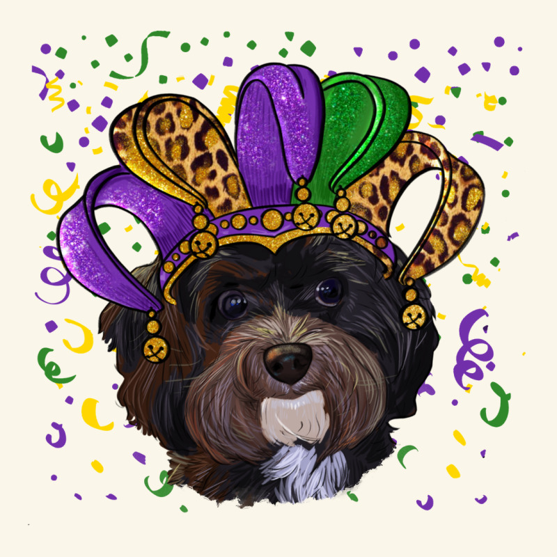 Mardi Gras Havanese Dog With Hat Premium Hoodie by RanaPortraitStore | Teevron
