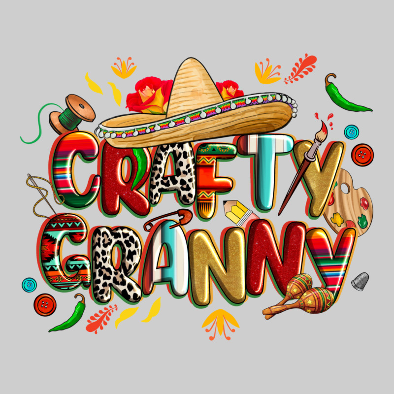 Cinco De Mayo Crafty Granny Premium Tee by CowGirlArtShop | Teevron