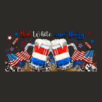 Red White And Boozy Libbey Glass Heavy Core Tee | Teevron