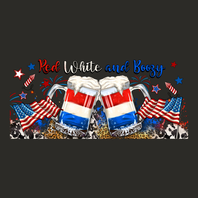 Red White And Boozy Libbey Glass Heavy Core Tee by RanaPortraitStore | Teevron