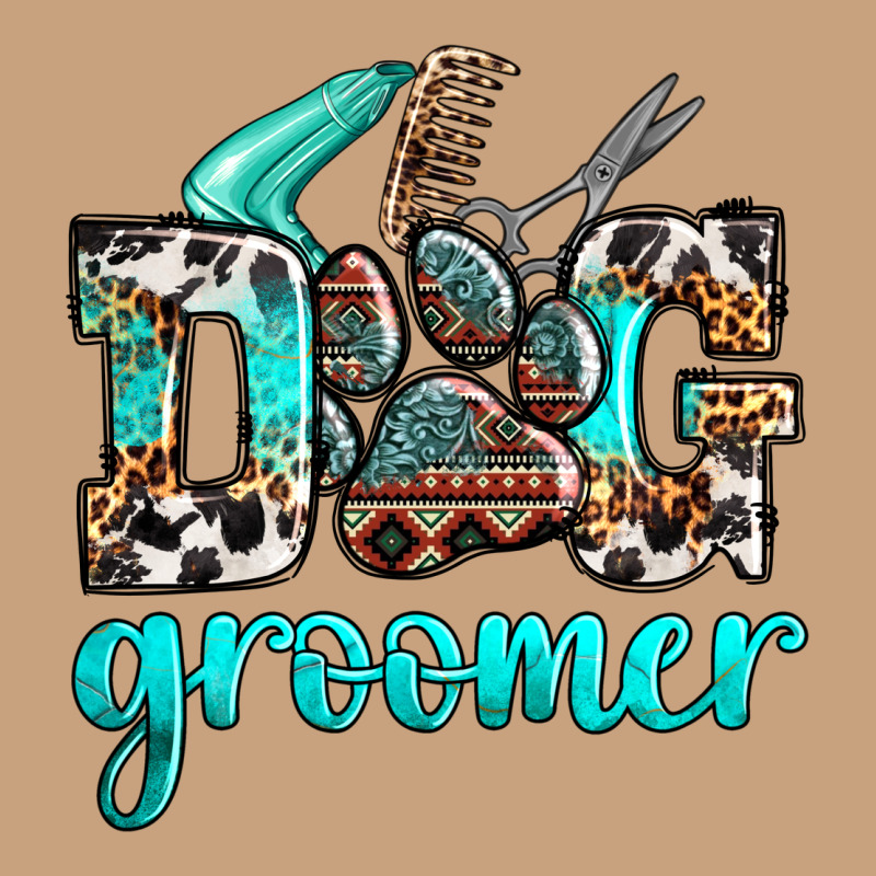 Western Dog Groomer Vintage Tee by OliviaCreatesArt | Teevron