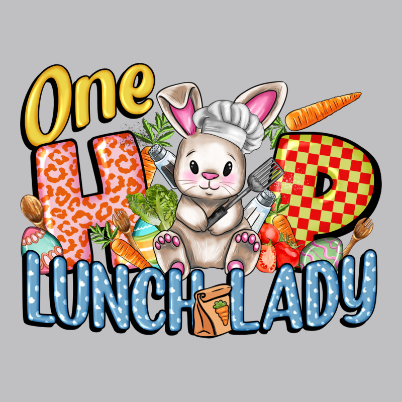 One Hip Lunch Lady Easter Day Long Sleeve Tee by FaDigitalArtStudio | Teevron
