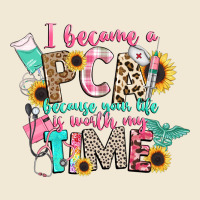 I Became A Cna Because Your Life Is Worth My Time Premium Tee | Teevron