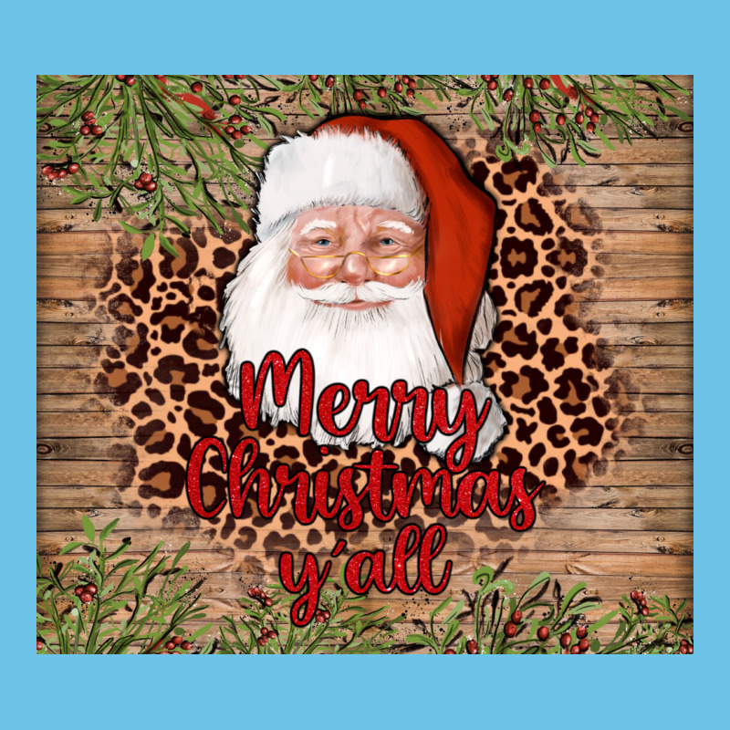Santa Merry Christmas Y'all Premium Sweatshirt by AdoDesignShop | Teevron