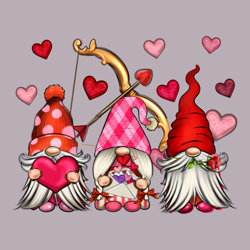 Valentine's Day Gnomes Vintage Tee by OliviaCreatesArt | Teevron