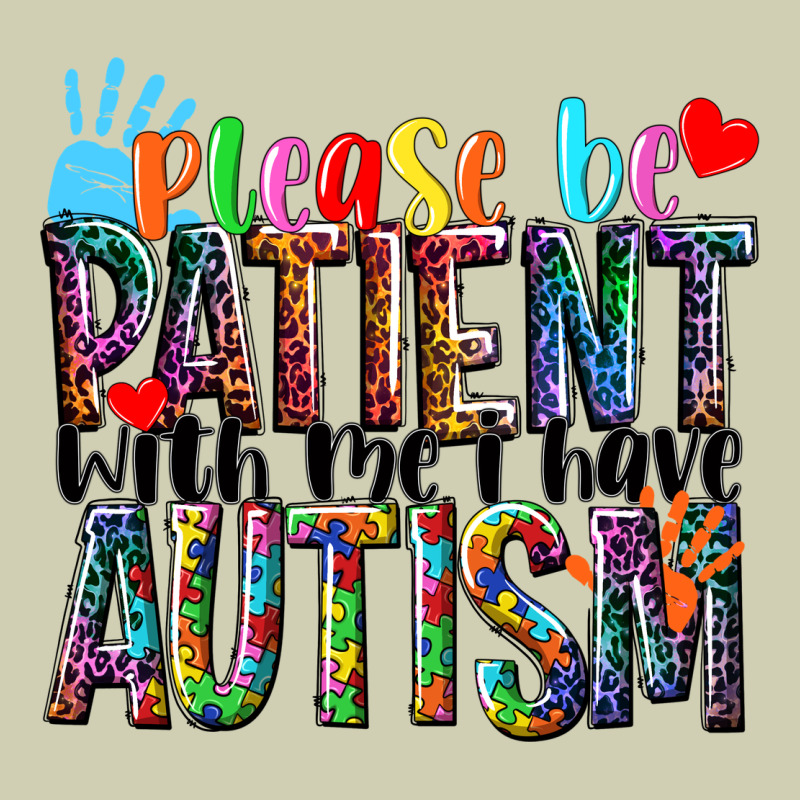 Please Be Patient With Me I Have Autism Heavy Core Tee by NancyCooperArtShop | Teevron