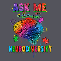 Ask Me About Neurodiversity Vintage Hoodie | Teevron