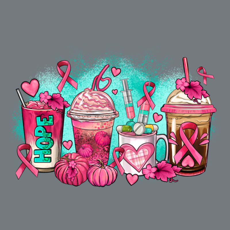 Breast Cancer  Coffee Cups Heavyweight Sweatshirt by AdoDesignShop | Teevron