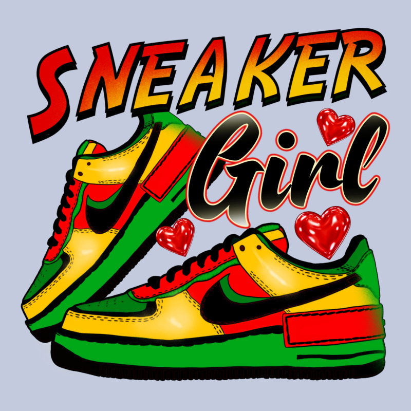 Sneaker Girl Long Sleeve Tee by FaDigitalArtStudio | Teevron