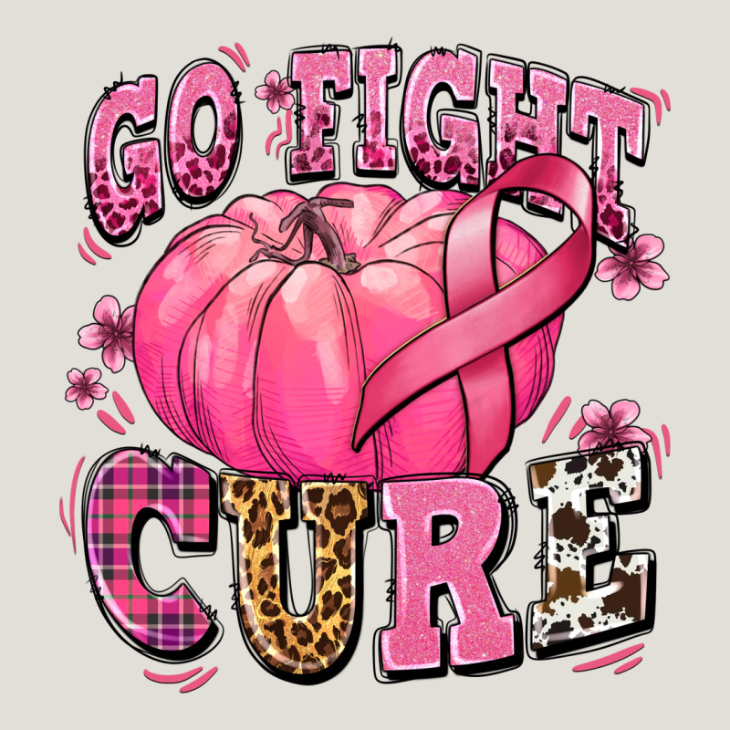 Go Fight Cure Pumpkin Heavy Core Tee by texasbilliewilder | Teevron