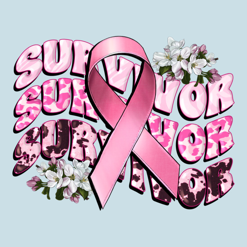 Survivor Breast Cancer Ladies Tee by CowGirlArtShop | Teevron
