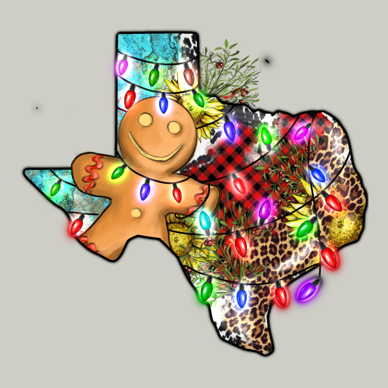 Christmas Texas Map Heavyweight Hoodie by AdoDesignShop | Teevron