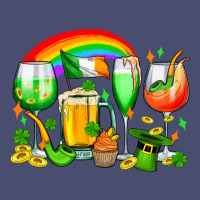 Wine Glasses St. Patricks Vintage Tee | Teevron