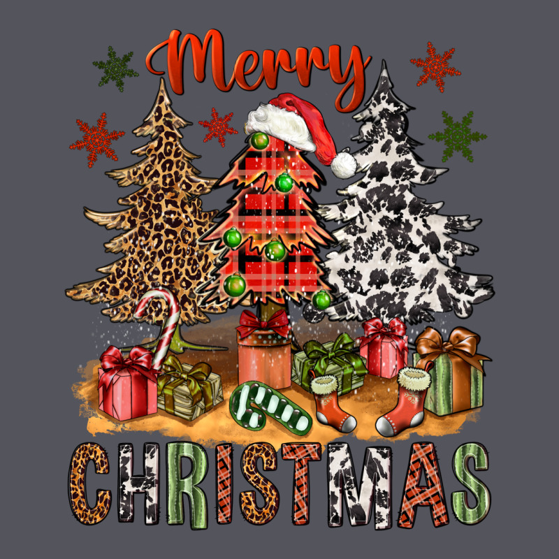 Merry Christmas With Western Trees Bbs Vintage Hoodie by BundleAndBundleShop | Teevron