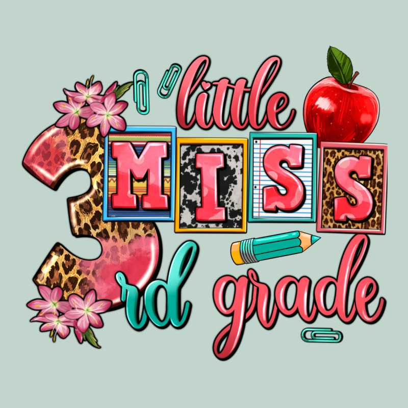 Little Miss 3rd Grade Zipper Hoodie by AdoDesignShop | Teevron