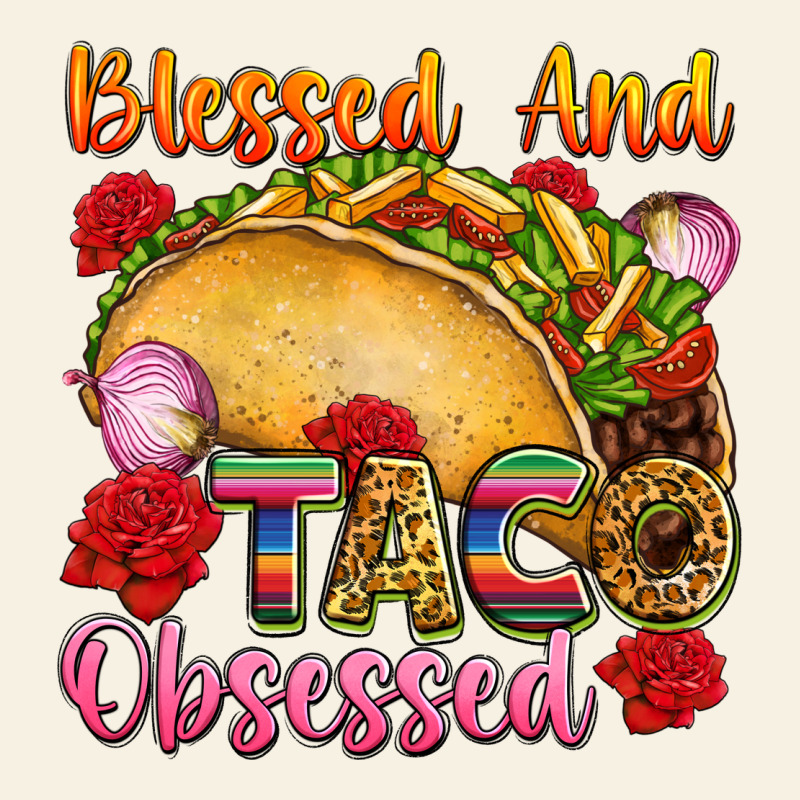 Blessed And Taco Obsessed Mexico Vintage Tee by FaDigitalArtStudio | Teevron
