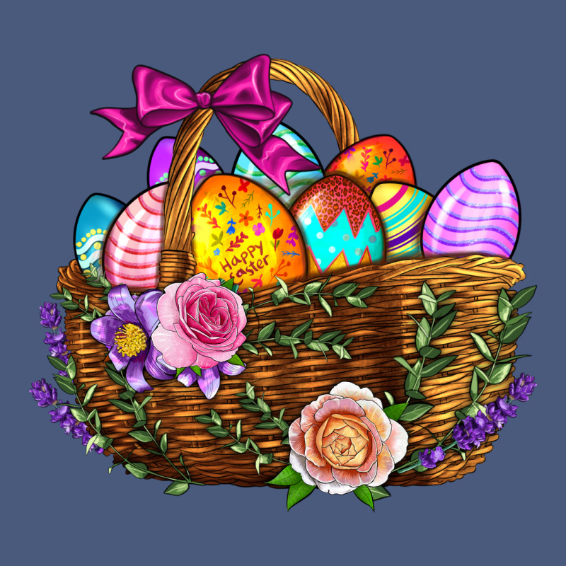 Easter Eggs Hamper Vintage Hoodie by BundleAndBundleShop | Teevron