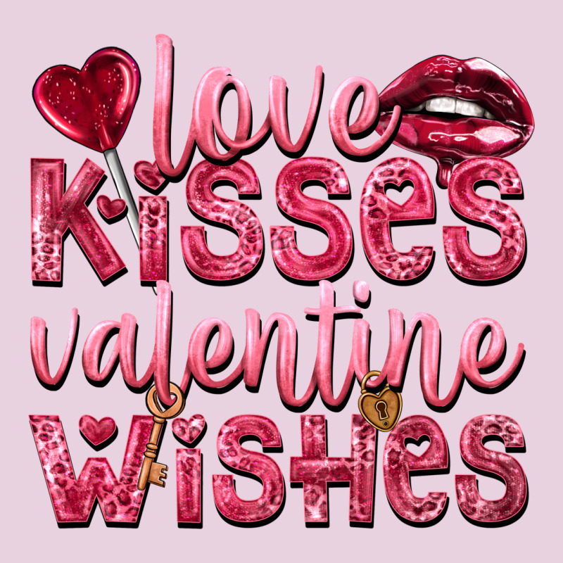 Love Kisses Valentine Wishes Valentine's Day Ladies Tee by HowdyJamesFarm | Teevron