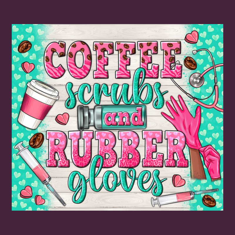 Coffee Scrubs And Rubber Gloves Premium Tee by TumblerDesignByShophia | Teevron