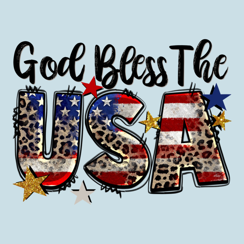 God Bless The Usa Ladies Tee by CowGirlArtShop | Teevron