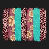 Valentine's Day Floral Leopard Brushstroke Heavyweight Hoodie | Teevron