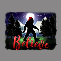 Bigfoot Believe Christmas Vintage Tee | Teevron