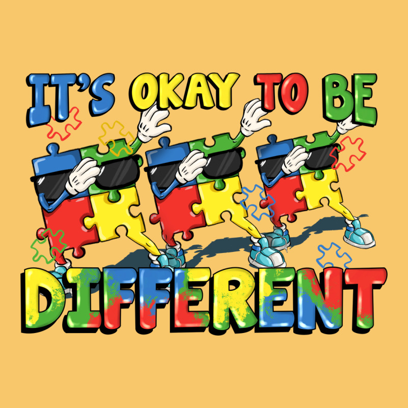It's Okay To Be Different Autism Vintage Hoodie by FaDigitalArtStudio | Teevron