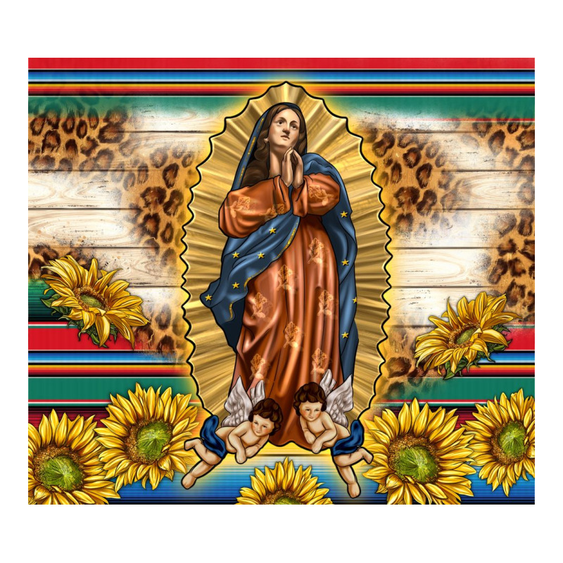 Our Lady Of Guadalupe Premium Tee by TumblerDesignByShophia | Teevron
