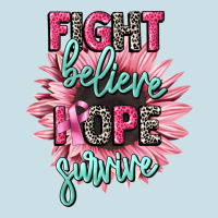 Fight Believe Hope Survive Cancer Awareness Ladies Tee | Teevron