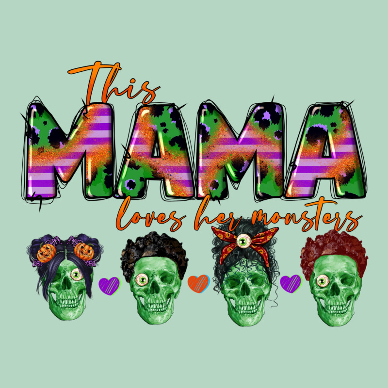 Personalized This Mama Loves Her Monsters Classic Tee by CowGirlArtShop | Teevron