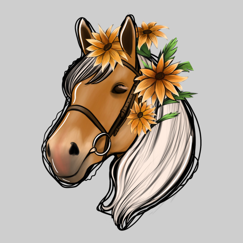 Floral Horse Premium Tee by Jasminsmagicworld | Teevron
