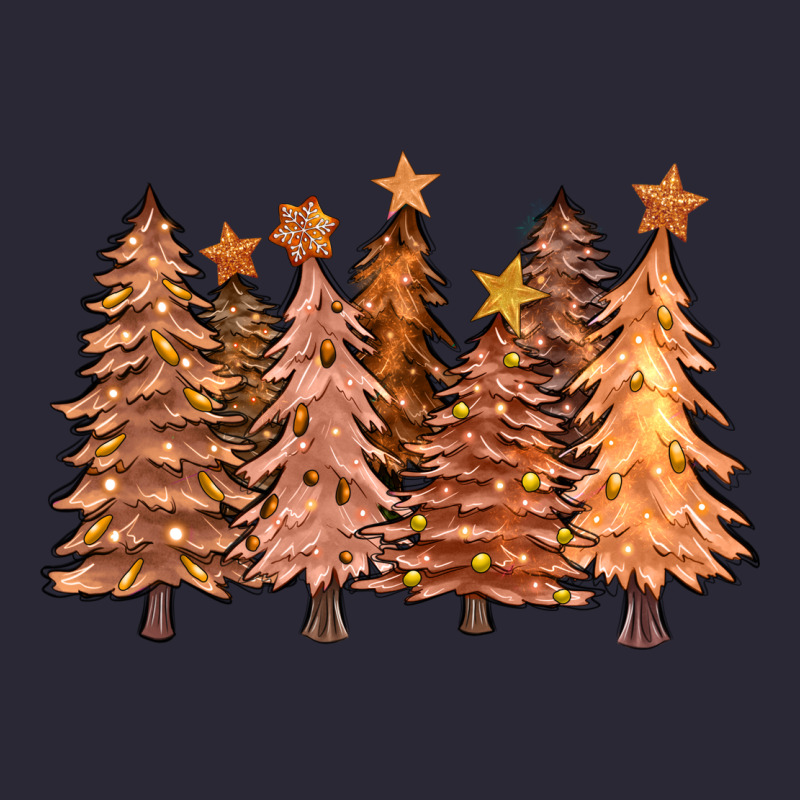 Melanin Christmas Trees With Lights Vintage Tee by FaDigitalArtStudio | Teevron
