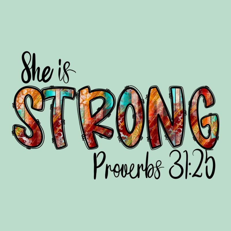 She Is Strong Provebs Premium Hoodie by CowhideDigitalArt | Teevron