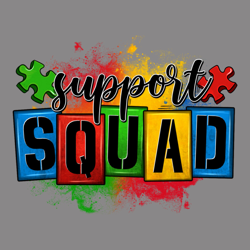 Autism Support Squad Vintage Tee by OliviaCreatesArt | Teevron