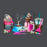 Hair Stylist Coffee Cup Zipper Hoodie | Teevron