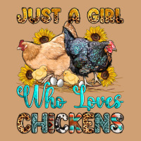 Just A Girl Who Loves Chickens Vintage Tee | Teevron