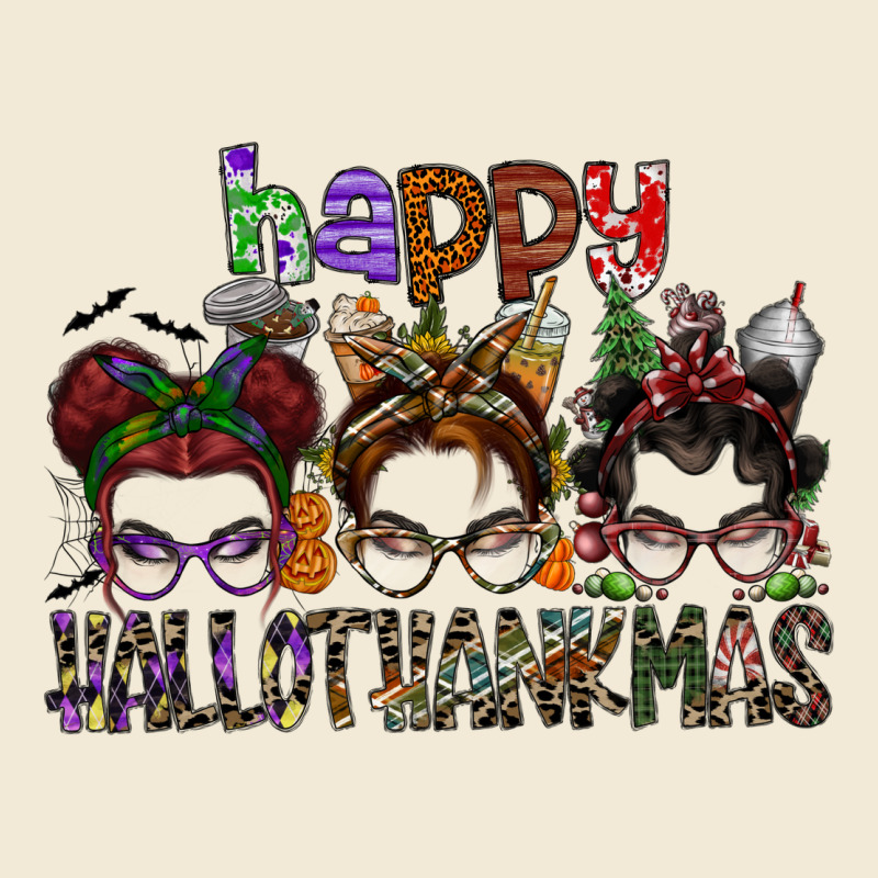 Happy Hallothanksmas Premium Hoodie by SublimationCraftShop | Teevron