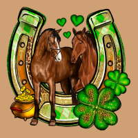 St. Patrick's Day Horse Horseshoe Vintage Tee | Teevron