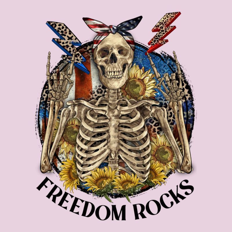 Freedom Rocks Ladies Tee by CowGirlArtShop | Teevron