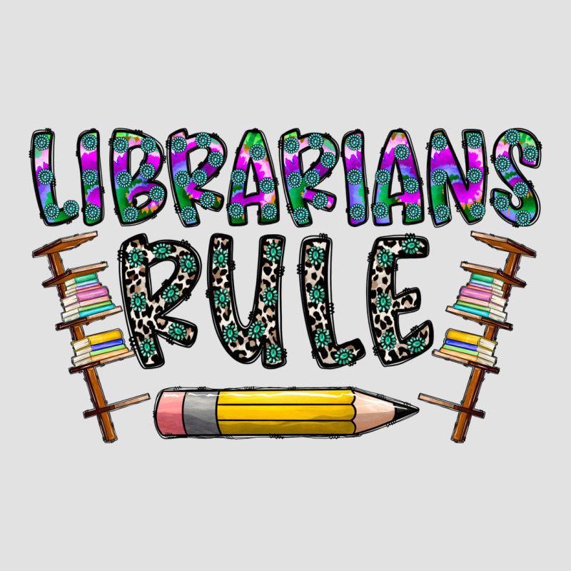 Librarians Rule Premium Hoodie by CowhideDigitalArt | Teevron