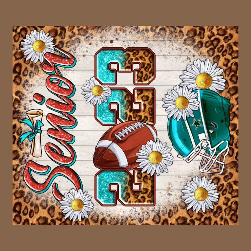 Senior 2023 Football Premium Tee by TumblerDesignByShophia | Teevron