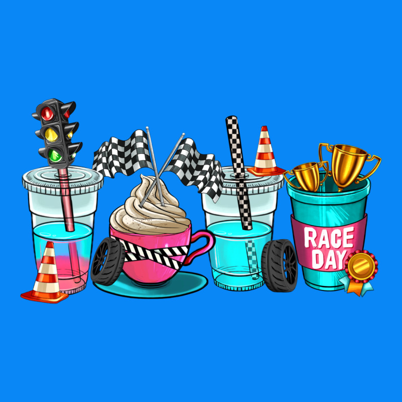Race Day Coffe Cup Zipper Hoodie by AdoDesignShop | Teevron