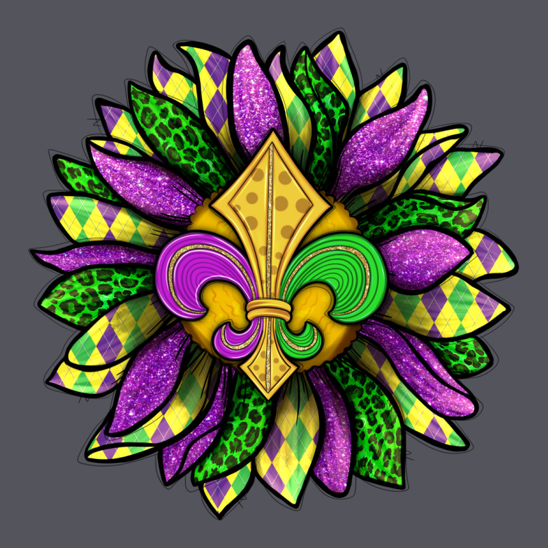 Mardi Gras Sunflower Vintage Hoodie by BundleAndBundleShop | Teevron