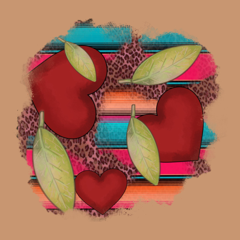 Heart And Serape Patches Heavyweight Hoodie by AdoDesignShop | Teevron