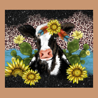 Cow Cactus And Sunflower Heavyweight Hoodie | Teevron
