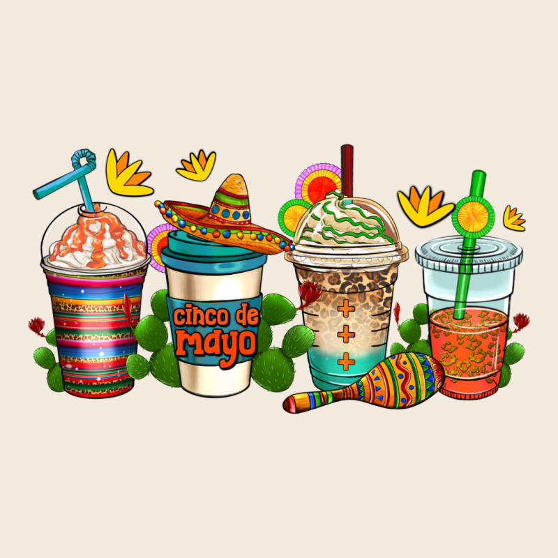 Cinco De Mayo Coffee Cups Zipper Hoodie by AdoDesignShop | Teevron