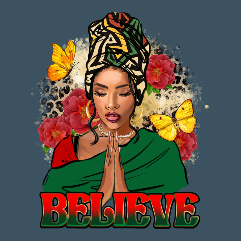Believe Black Woman Urban Heavy Tee by FaDigitalArtStudio | Teevron