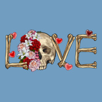 Skull Love Valentine's Day Urban Heavy Tee | Teevron
